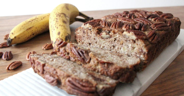 A word about sugar … sugar-free banana bread