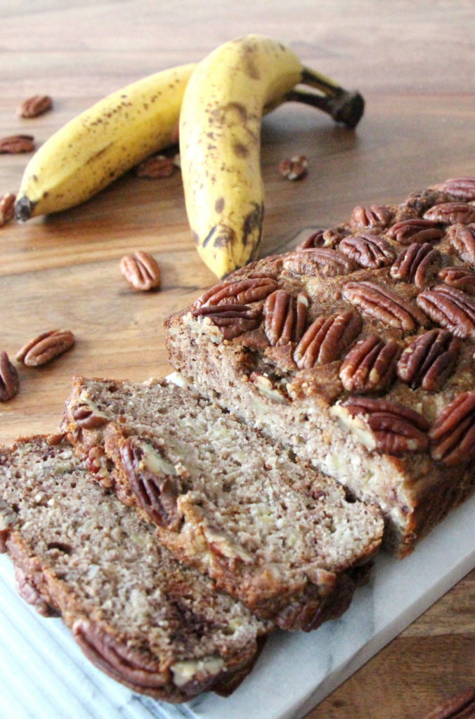 Zuckerfreies Bananenbrot (glutenfrei)