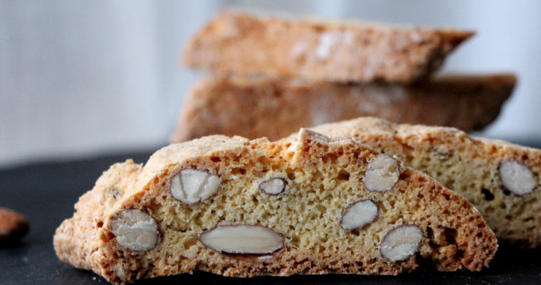 Christmas cookies … almond biscotti