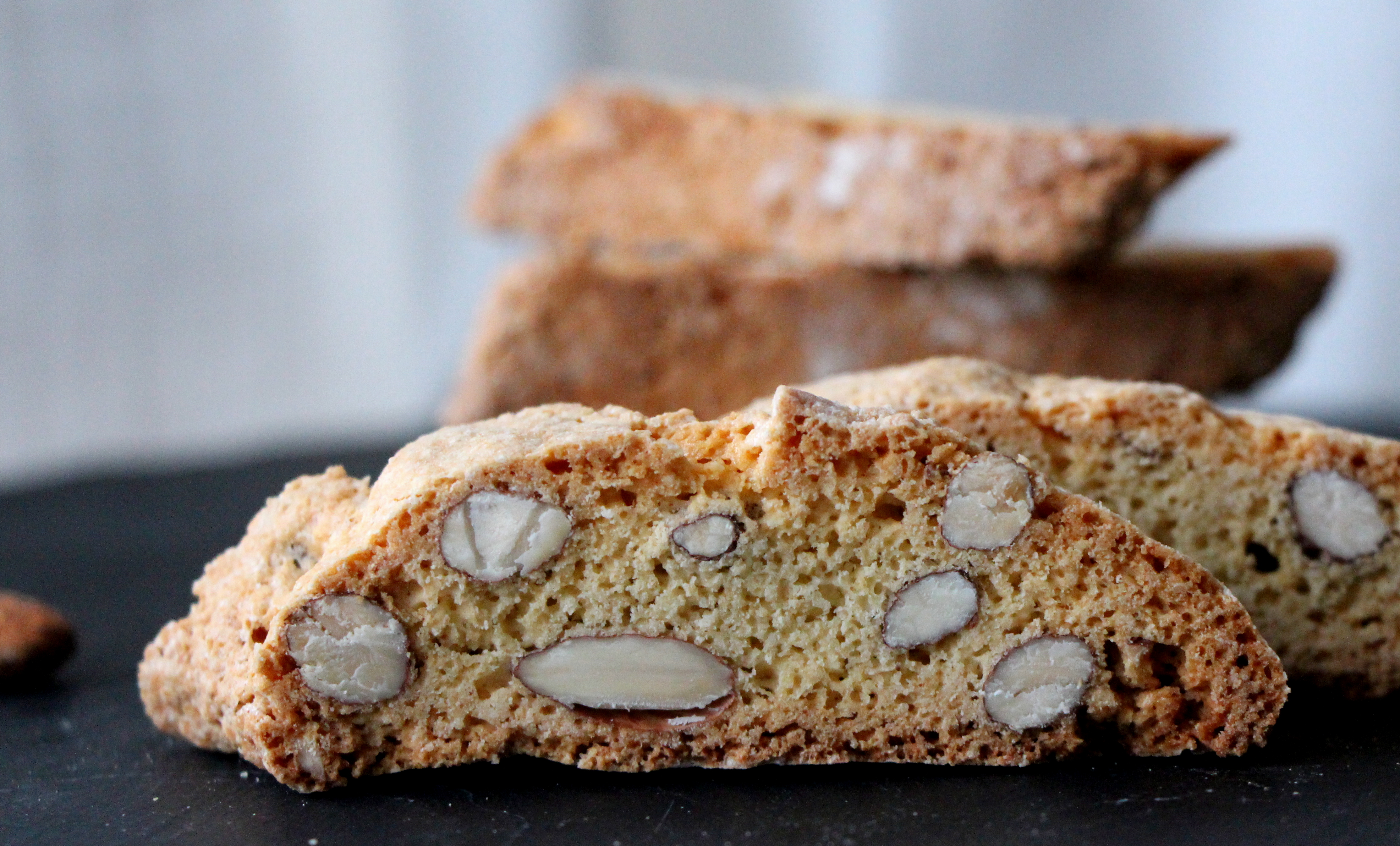 Christmas cookies … almond biscotti