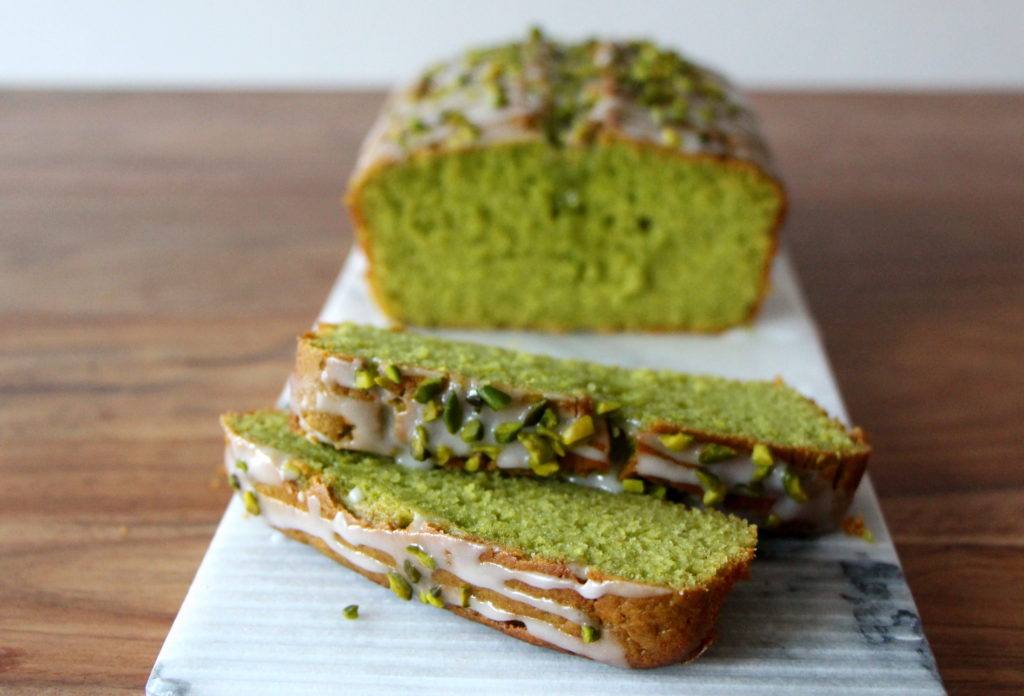 Spinach Pistachio Cake