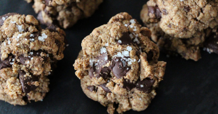 Sea Salt Chocolate Chip Cookies