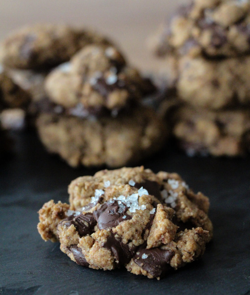 Sea salt chocolate chip cookies