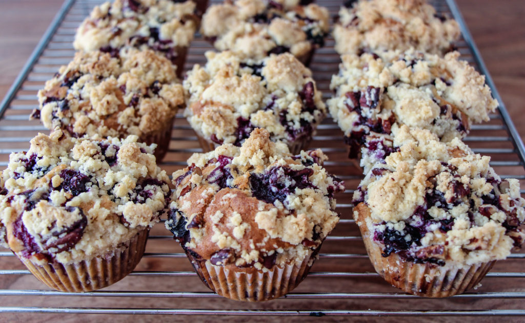 Blueberry Streusel Muffins