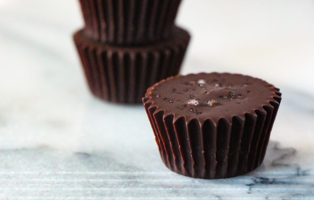 Vegan almond butter cups