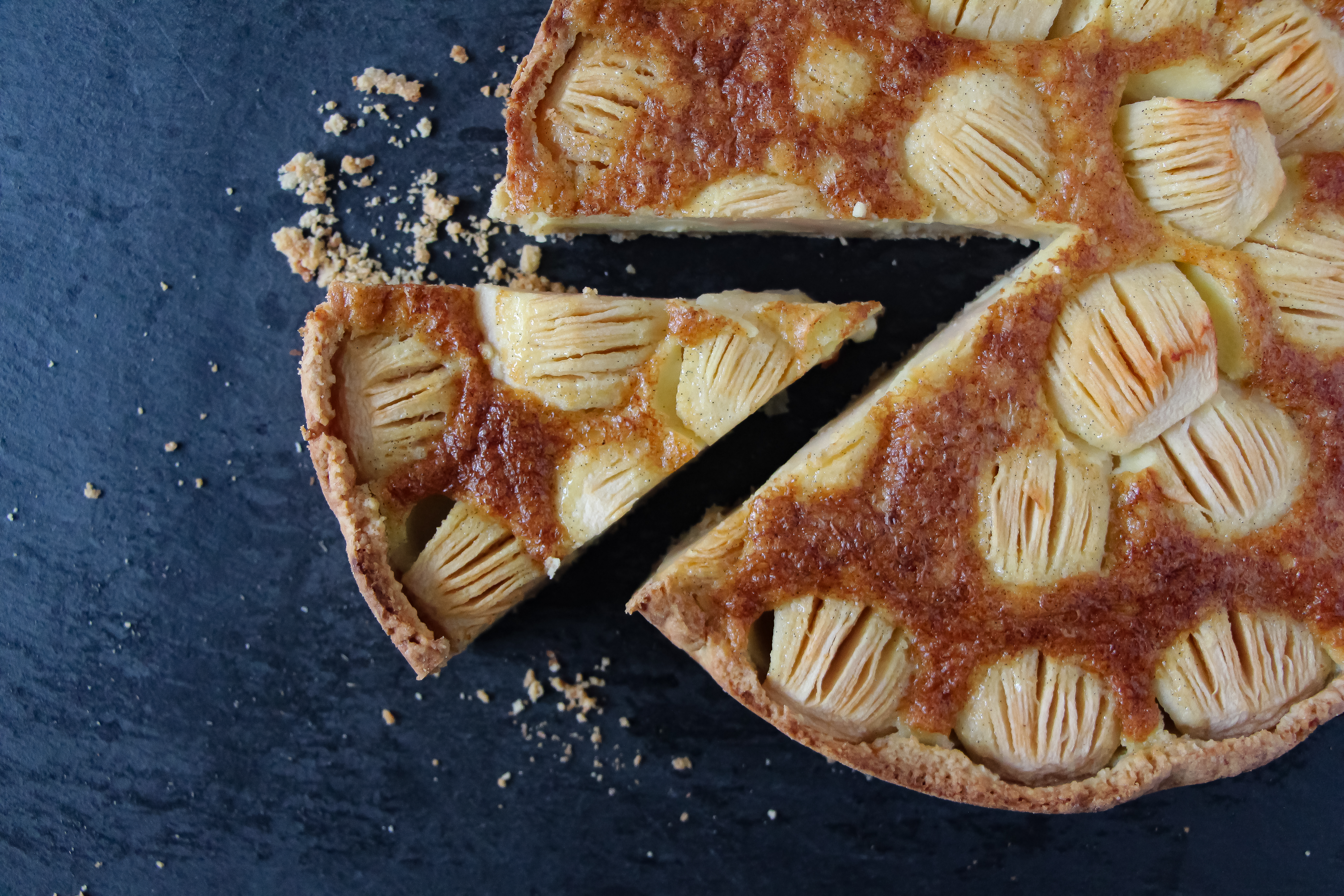 Apple Custard Tart