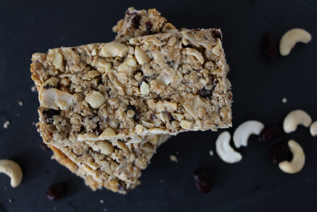 Cashew Cranberry Müsliriegel