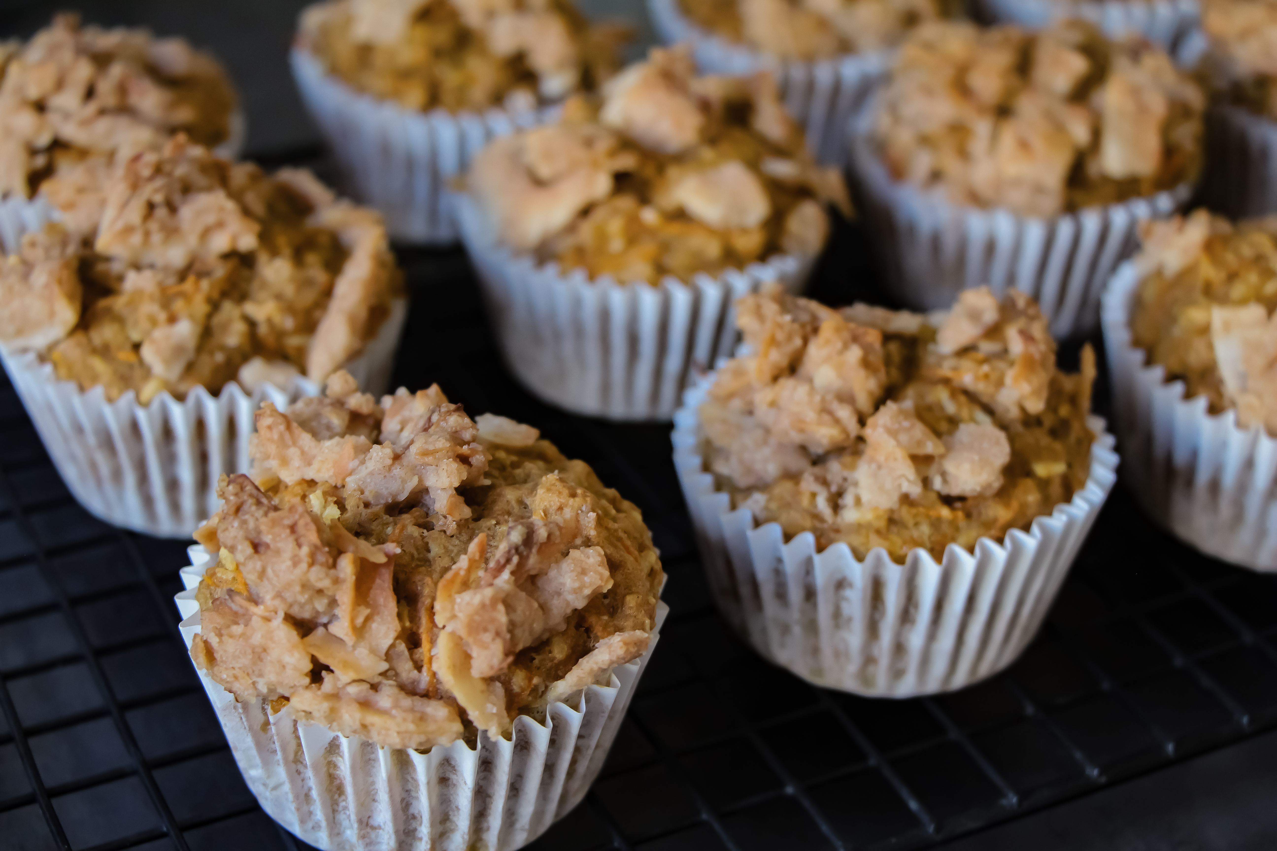 Carrot Coconut Muffins