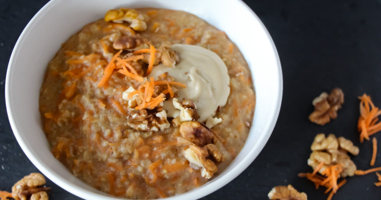 Carrot Cake Porridge