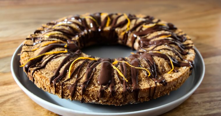 Vegan Orange Chocolate Cake