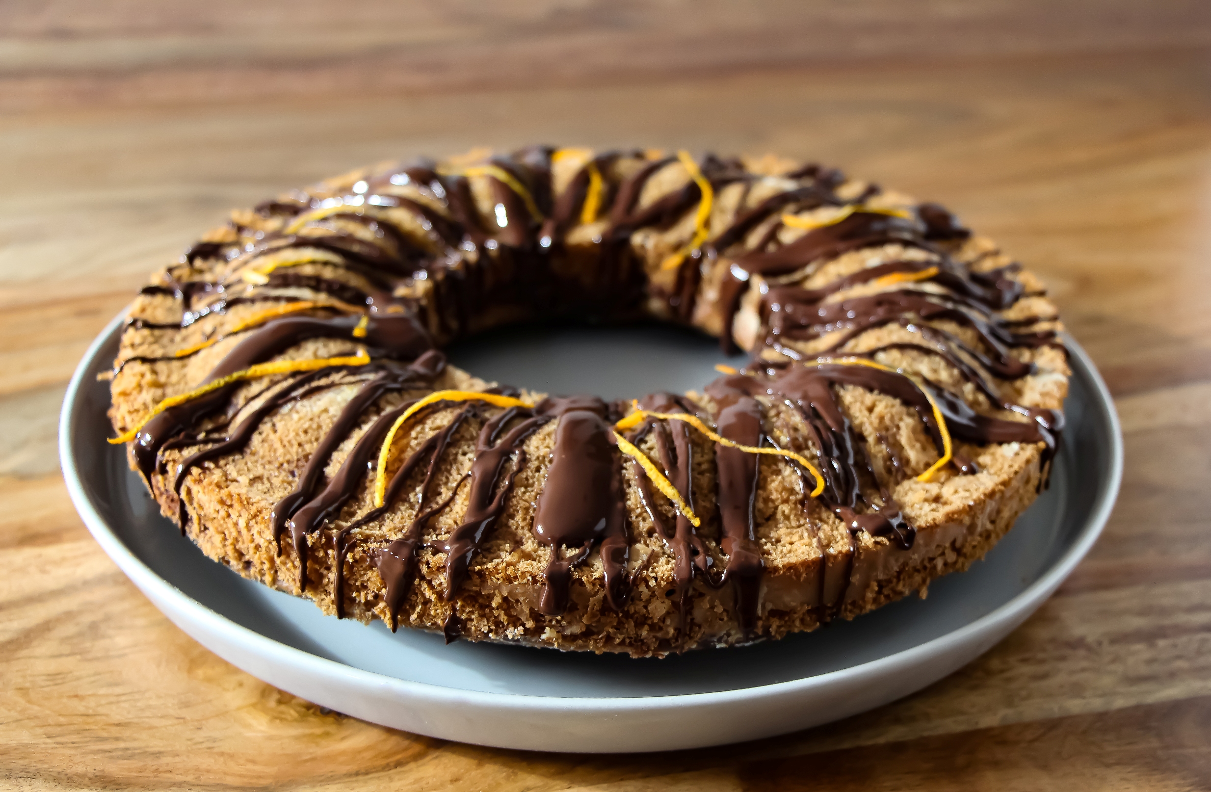 Vegan Orange Chocolate Cake