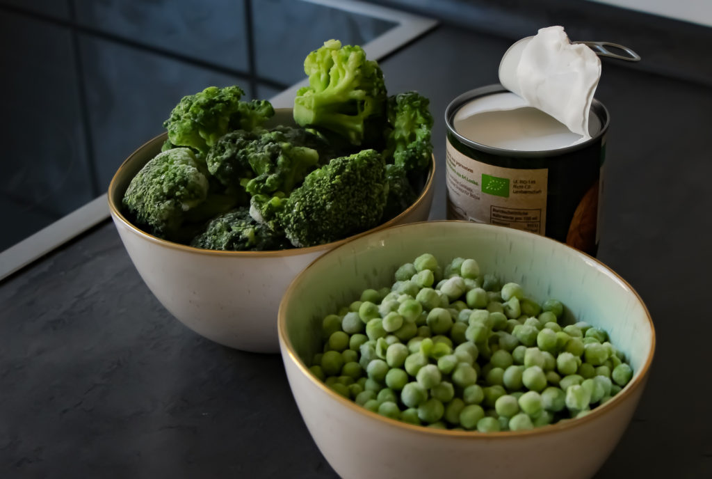 Broccoli and Pea Soup