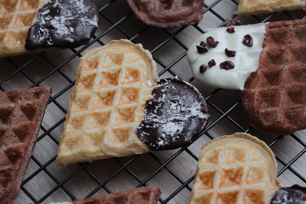 Waffeln ohne Zucker