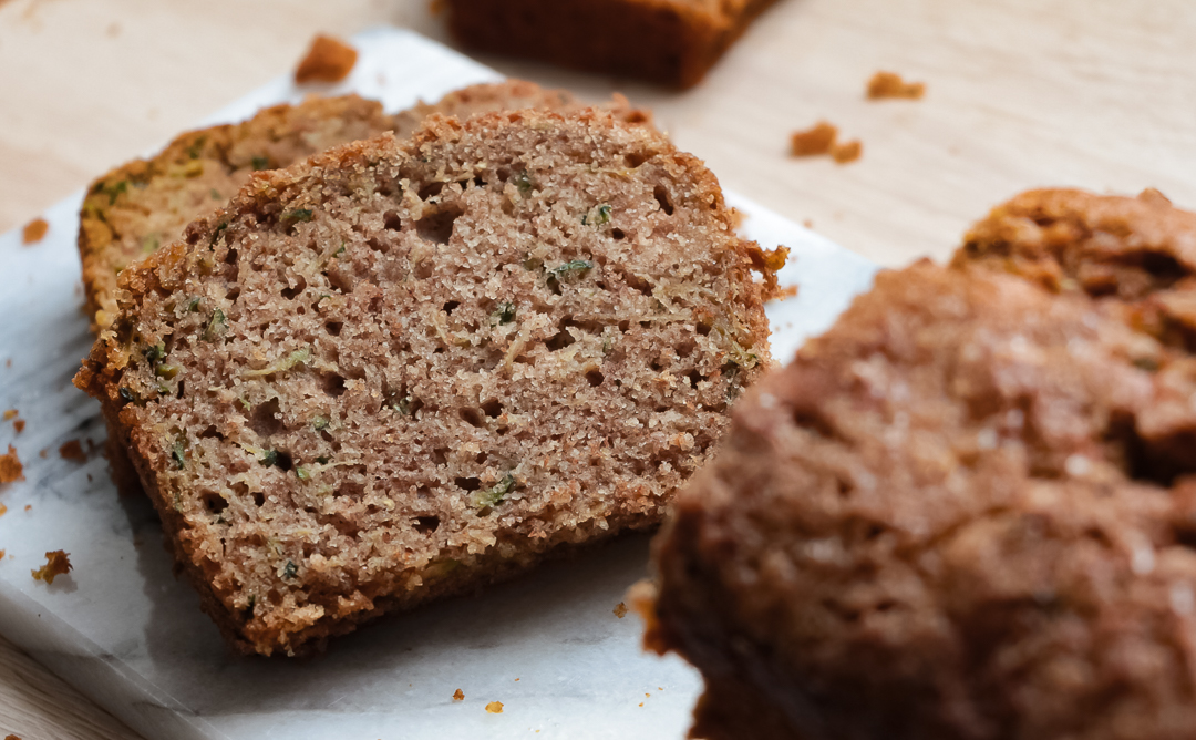 Einfacher Zucchinikuchen (Vollkorn)